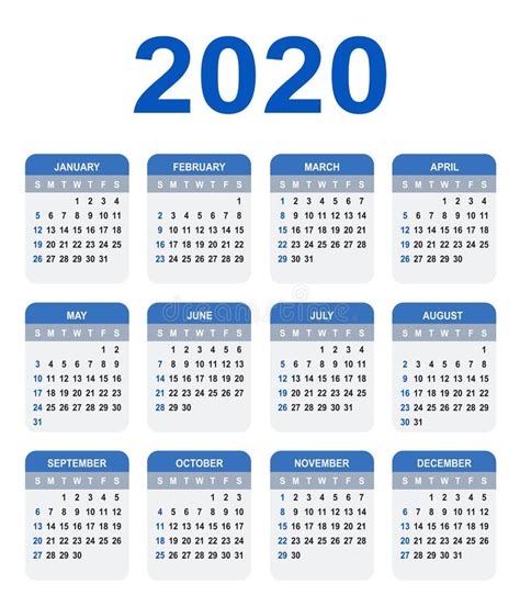 Calendario 2023 Com Numero Semanas 2020 Imagesee