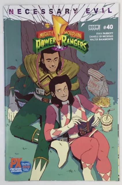 Mighty Morphin Power Rangers 40 Sdcc Comic Con Limited Variant Comic