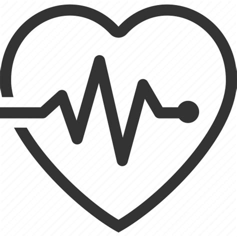 Cardiogram Heart Care Heart Health Pulse Icon
