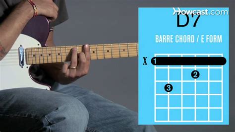 How To Play A D7 Barre Chord Guitar Lessons Acordes Chordify
