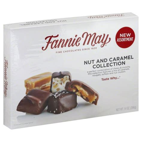 Fannie May Fine Chocolates Nut And Caramel Collection 14 Oz Instacart