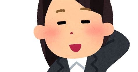 照れている女性会社員のイラストスーツ かわいいフリー素材集 いらすとや