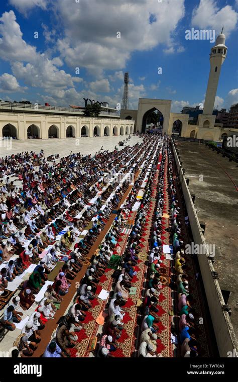 Muslims Offer Eidul Fitr Prayers At The Baitul Mukarram National