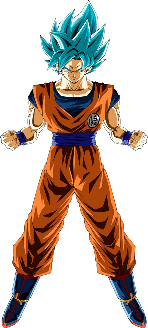 Goku Super Saiyan Blue By Thetabbyneko On Deviantart