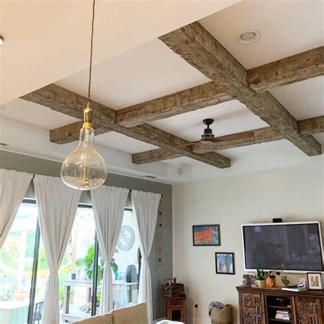 Exposed Wood Beams Made To Order Etsy Beams Living Room Wood Beam