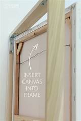 Making Canvas Picture Frames Photos