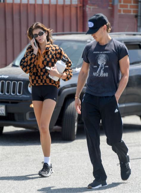 Kaia Gerber And Austin Butler Out In Los Angeles 06082022 Celebmafia