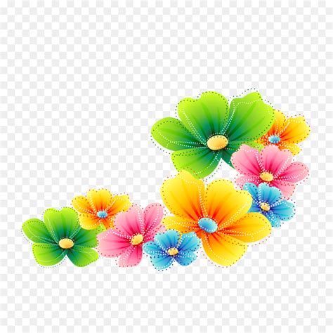 Gambar Bunga Kartun Cantik - Koleksi Gambar Bunga