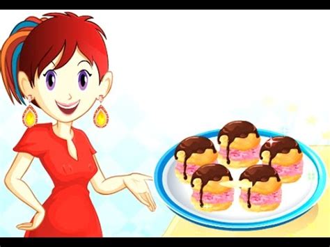 No solo prepararás platos fuertes, sino también entrantes y postres. Juegos de cocinar postres - YouTube