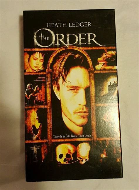 At the outset of his career … in order to compensate for ledger's death, tony would also be portrayed by johnny depp, jude law, and colin farrell, playing the character one. The Order (VHS, 2003) Heath Ledger in DVDs & Movies, VHS ...