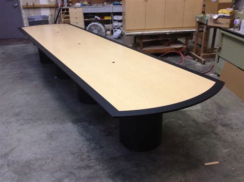 Custom Conference Tables Custom Credenza To Match Conference Room Table