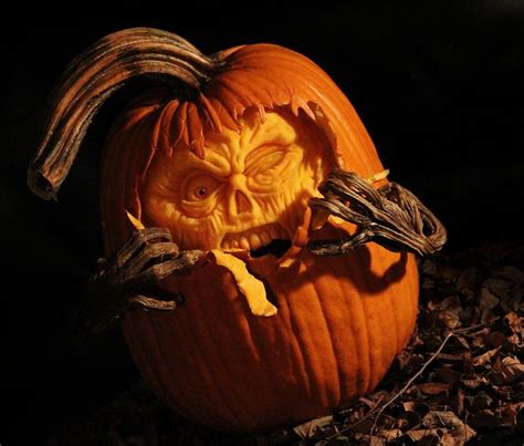 Extreme Pumpkin Carving For Halloween By Mb Creative Studio