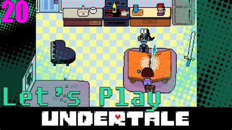 Lets Play Undertale Ep 20 Hangout At Undynes House Blind