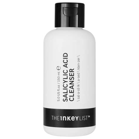 How does salicylic acid cleanser work? The INKEY List Salicylic Acid Cleanser 150ml - Entrega GRÁTIS