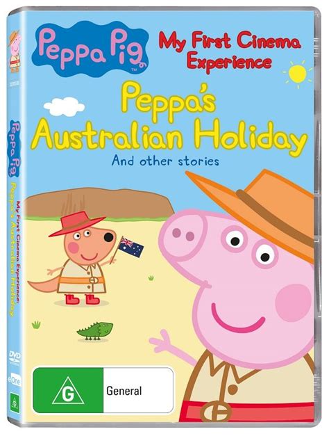 Peppa Pig Peppas Australian Holiday Dvd Release 20 Sep 2017 What