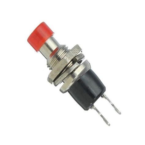 Push Button Spst Reset Red Steel Switch Buy Online At Low Price In