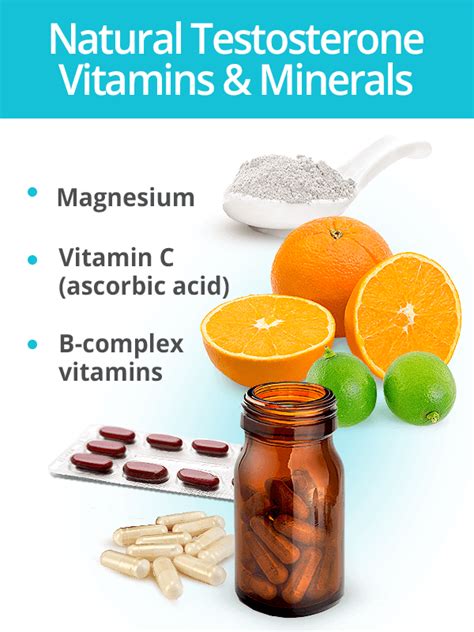 Vitamins are micronutrients which are required in very small amounts for specific physiologic processes. Natural Testosterone Supplements and Boosters | SheCares
