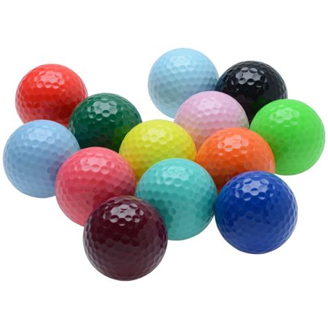 Colorful Golf Ball Dozen Bulk 132535 B