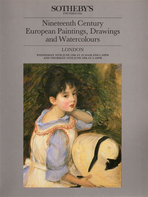 Nineteenth Century European Paintings Drawings And Watercolours Auction