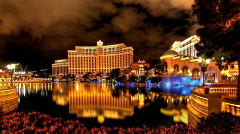 1920x1080 Resolution Las Vegas Night Hotel 1080p Laptop Full Hd