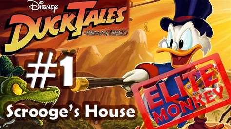 Ducktales Remastered Walkthrough Part 1 Scrooges House