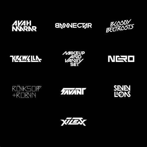 Electronic Music Logos