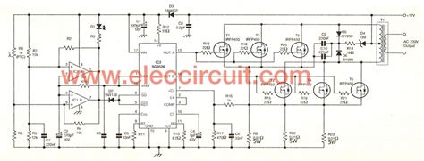 In the above simple 12v to 220v ac ferrite inverter circuit we can see a ready made 12v to 310v dc converter module being used. Microtek Inverter Circuit Diagram Pdf - Home Wiring Diagram