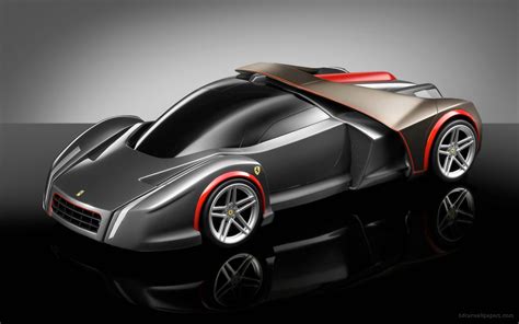 .ferrari unveiled the pinin, a pininfarina designed sedan, at the 1980 turin motor show in italy. Ferrari Concept Black Wallpaper | HD Car Wallpapers | ID #766