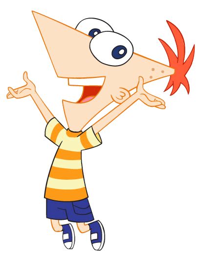 Phineas Flynn Phineas And Ferb Funny Cartoon Characters Drawing