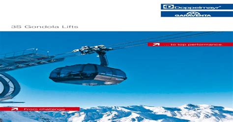 3s Gondola Lifts Doppelmayr Garaventa Group · 3s Cabin Cwa Zeta