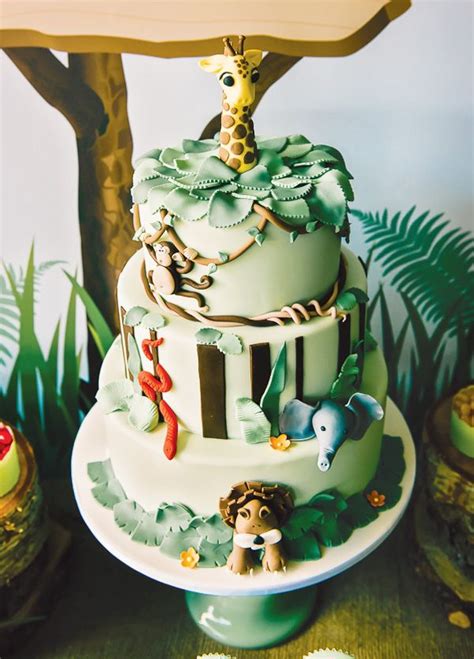 Amazing Jungle Themed Birthday Party Hostess With First