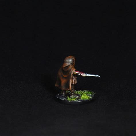Halfling Assassin Dnd Miniature Rogue Miniature Gnome Etsy