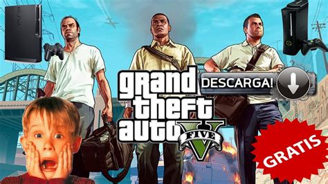 Here the user, along with other real gamers, will land on a desert island from the sky on parachutes and try to stay alive. Como descargar GTA 5 para Xbox 360 y PS3 gratis!! 2013 [HD ...