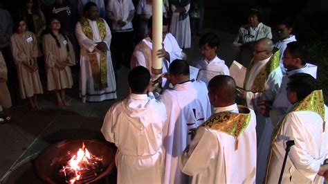 Easter Vigil 15 The Service Of Light Mother Of All Vigils Youtube