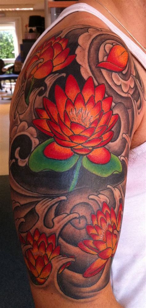 Lotus Flower Tattoo Designs Love Ambie