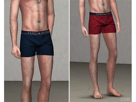 Darte77 Tommy Hilfiger Slim Boxer Shorts Sims 4 Sims 4 Male Clothes Sims