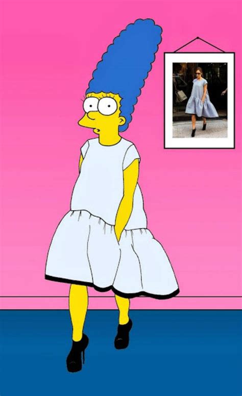 Marge Simpson El Nuevo ícono De La Moda Belelú