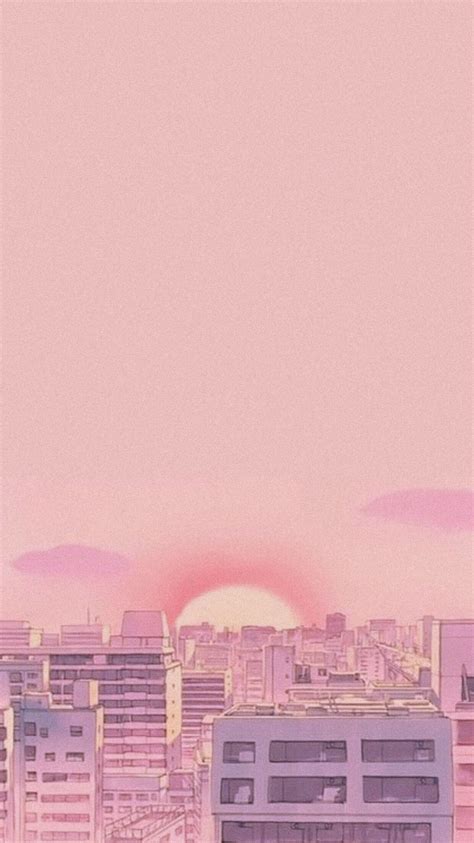 Unduh Soft Pink Anime Background Terbaik Background Id