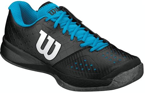 Wilson Mens Glide Comp Tennis Shoes Blackasphaltscuba