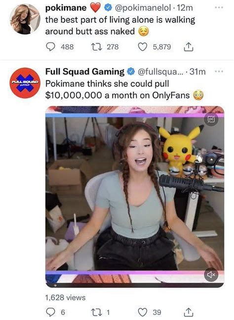 Pokimane Claims She Can Earn Millions From Onlyfans