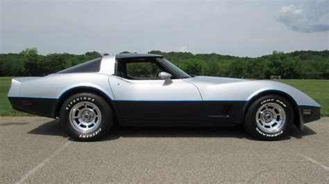 1981 Corvette Factory Silverblue Sold Cincy Classic Cars