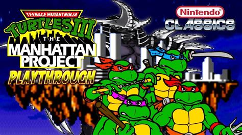 Tmnt 3 The Manhattan Project Nes Playthrough 1080p 60fps In 2020