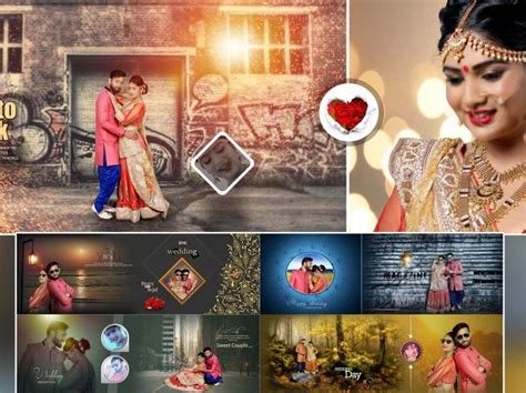 Top 05 Indian Wedding Album Dm Design Psd Templates Vol 03 Wedding Photo Album Layout Wedding