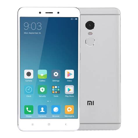 Xiaomi Redmi Note 4 Pro Helio X20 3gb 64gb Smartphone Silver