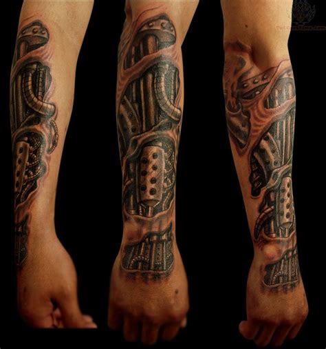 Biomechanical Tattoo Arm Sleeves Arm Tattoo Sites
