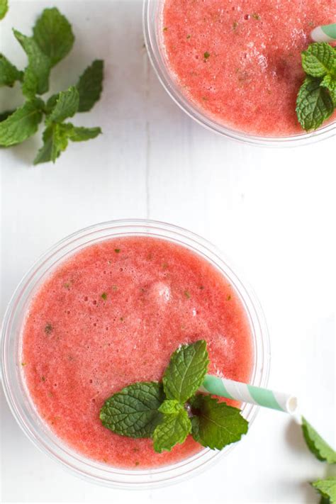 Watermelon Agave Mint Refresher Spoonful Of Flavor