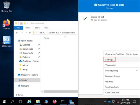 How To Use OneDrive And Configure A Backup Folder