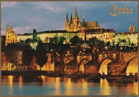 Gersyko Postcards Czech Republic Prague Castle