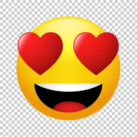 Eye icon and heart icon royalty free vector image. Smiling Face with Heart Eyes Emoji PNG Image Free Download ...