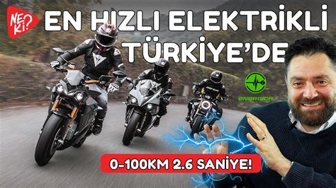 0 100 2 6 SANİYE Dünyanın En Hızlı Elektrikli Motosikleti Türkiye de